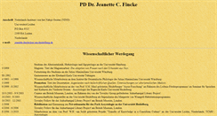 Desktop Screenshot of fincke-cuneiform.com